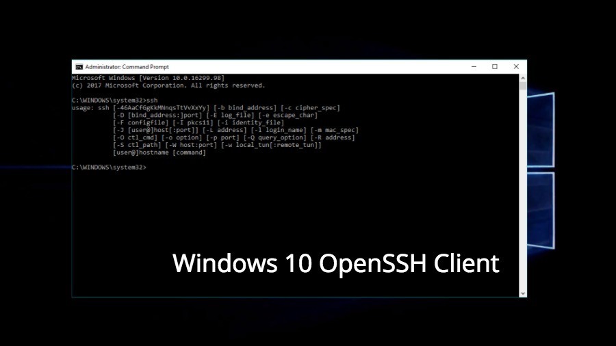 Ssh client for windows 10